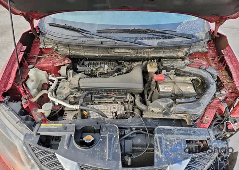 2015 Nissan Rogue S from USA, damaged, VIN KNMAT2MVXFP580662